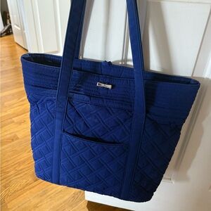 Vera Bradley Quilted Blue Tote Bag